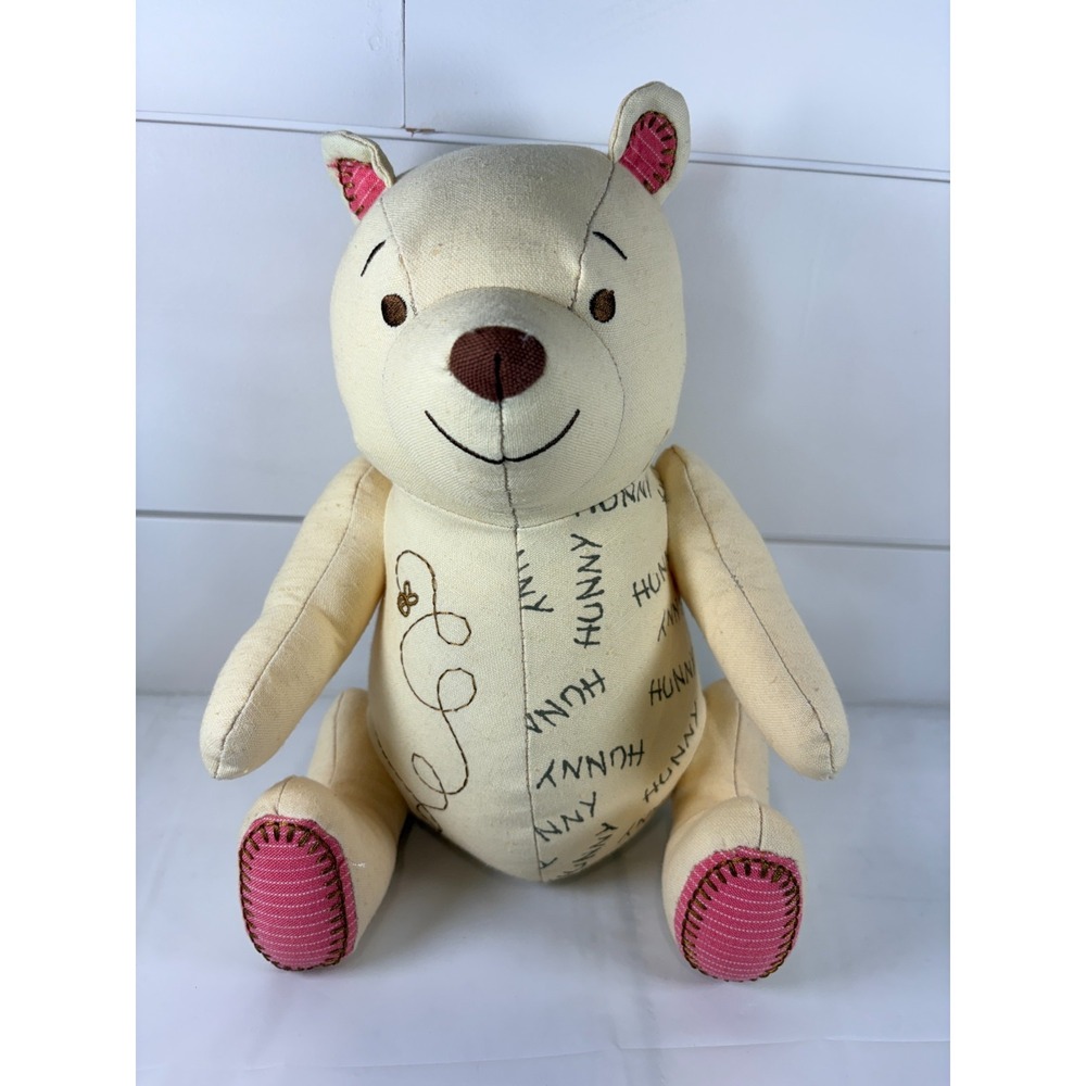 Winnie The Pooh Hallmark Exclusive Hunny Plush Cream Color 11"